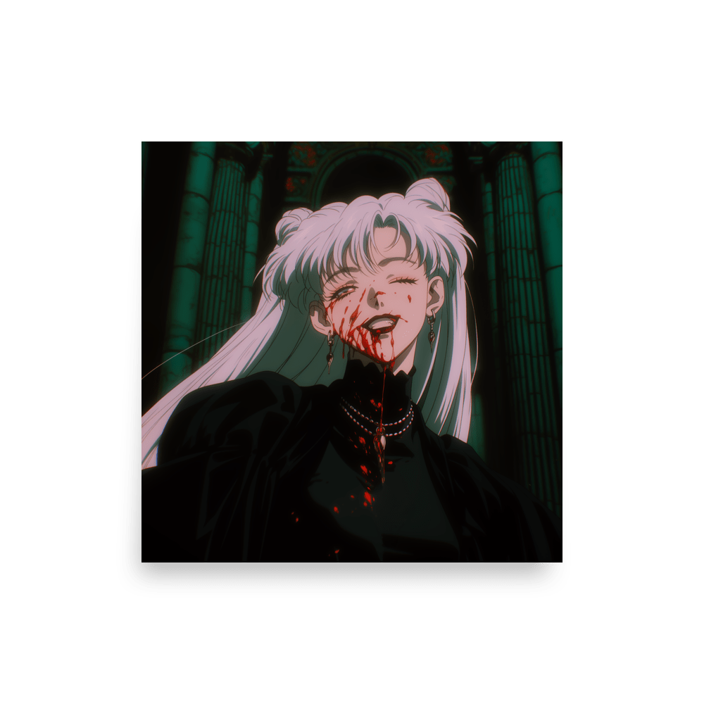 Nadia Vampire Lady Vertical - Poster - Brunirax Shop