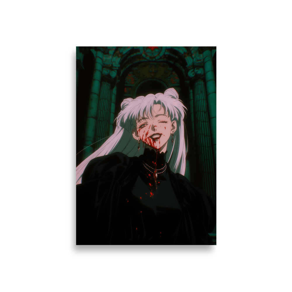 Nadia Vampire Lady Vertical - Poster - Brunirax Shop