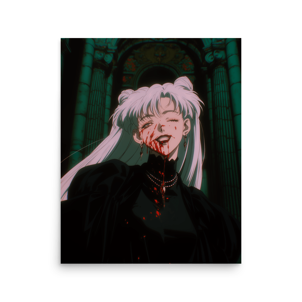 Nadia Vampire Lady Vertical - Poster - Brunirax Shop