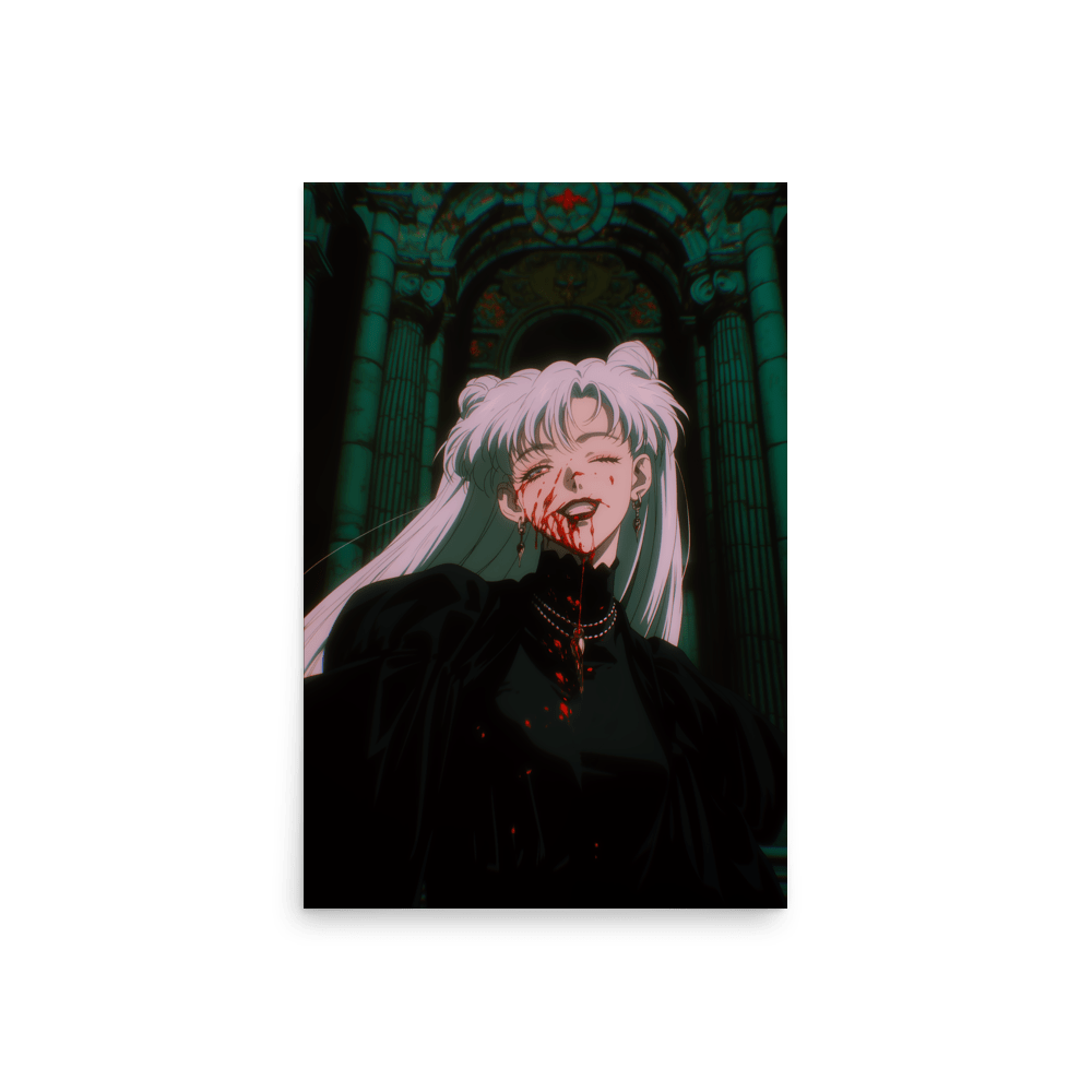 Nadia Vampire Lady Vertical - Poster - Brunirax Shop