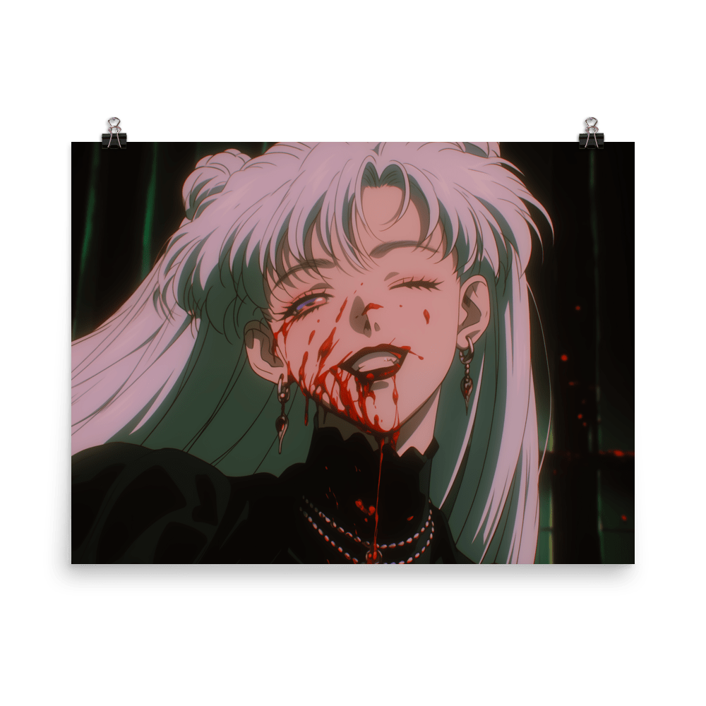 Nadia Vampire Lady Zoom In - Poster - Brunirax Shop