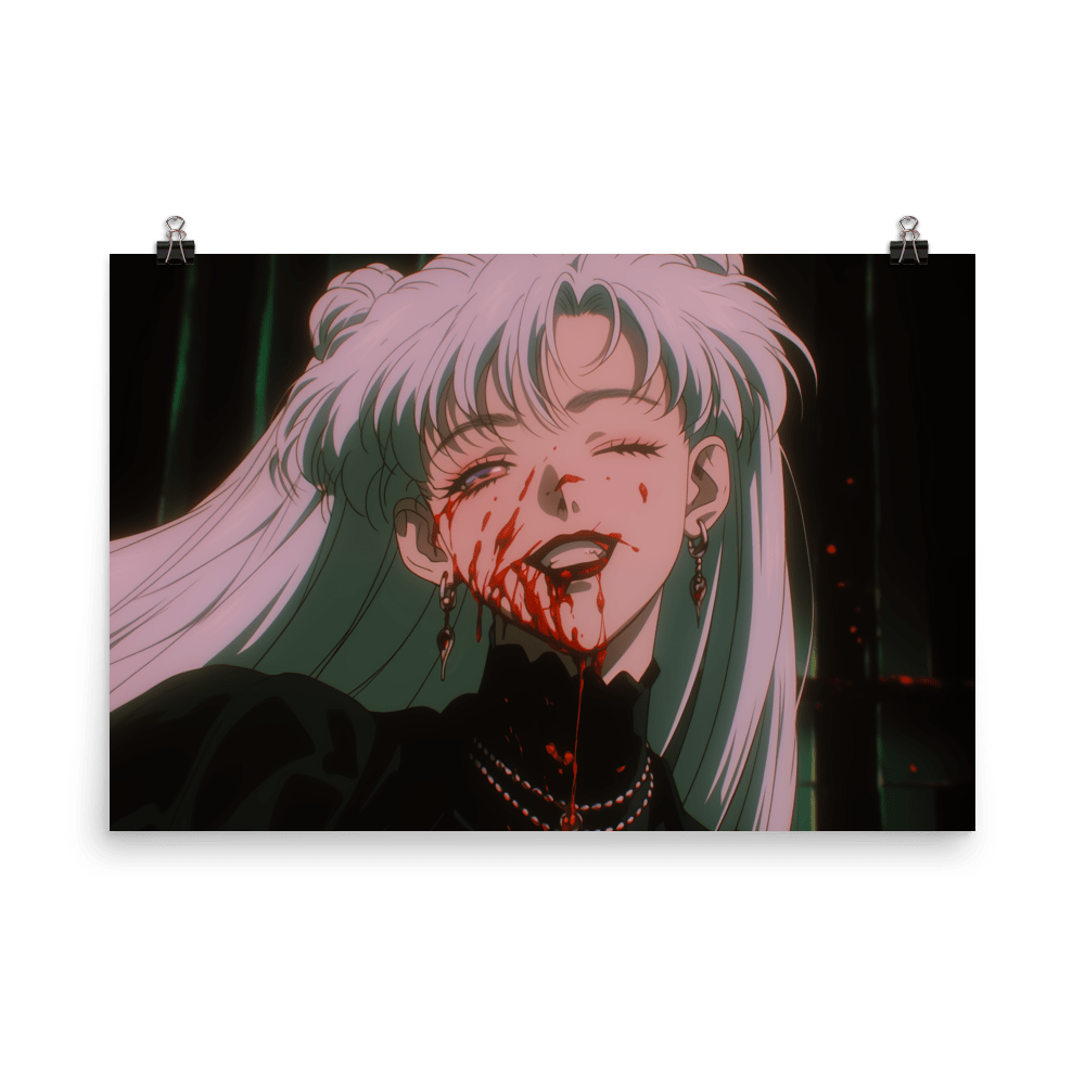 Nadia Vampire Lady Zoom In - Poster - Brunirax Shop