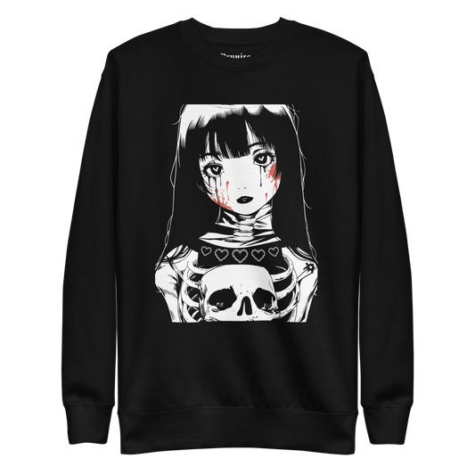 Skeleton Girl - Unisex Sweatshirt - Brunirax Shop