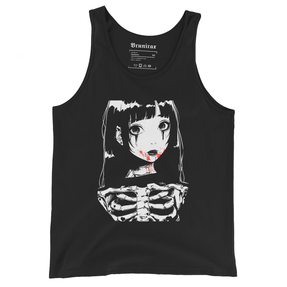 Skull Girl - Tank Top - Brunirax Shop