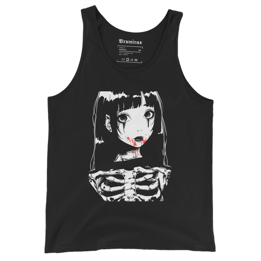 Skull Girl - Tank Top - Brunirax Shop