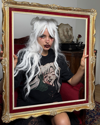 Chrome Monster - Embroidered Tapestry Tee - Limited Edition