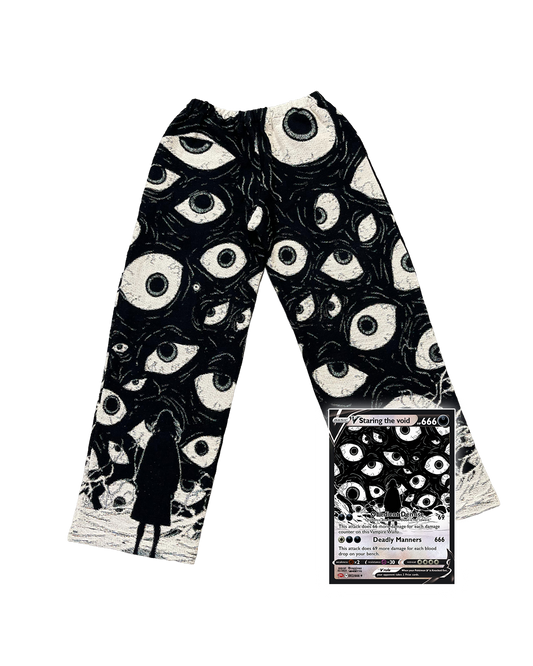 Eyes Void - All Over Print Tapestry Joggers - Limited Edition