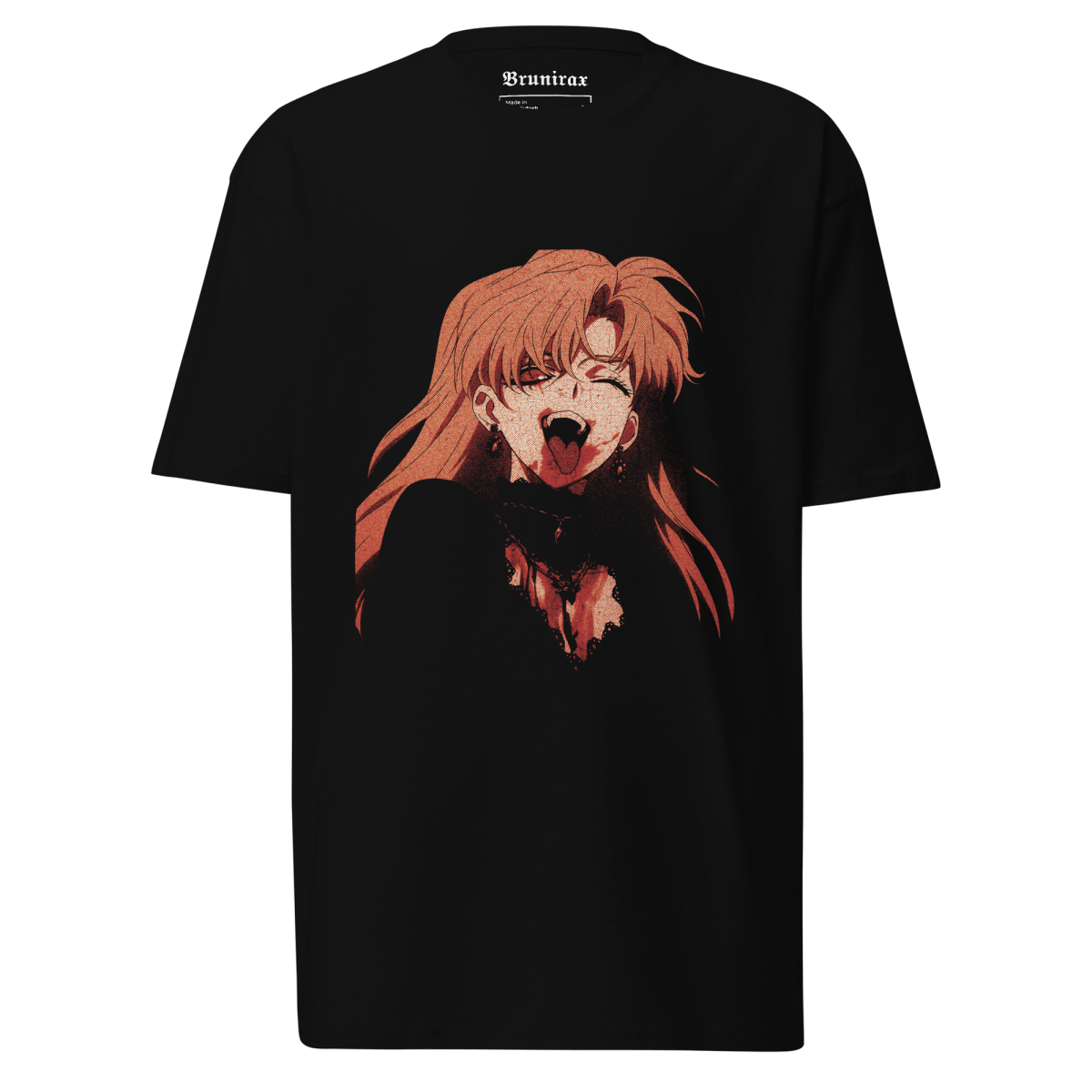 Valentina Vampire Lady - Premium Heavyweight 220g - T-Shirt - Brunirax Shop