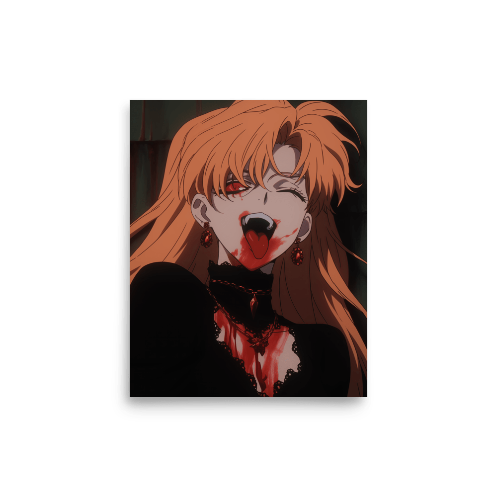 Valentina Vampire Lady Vertical - Poster - Brunirax Shop