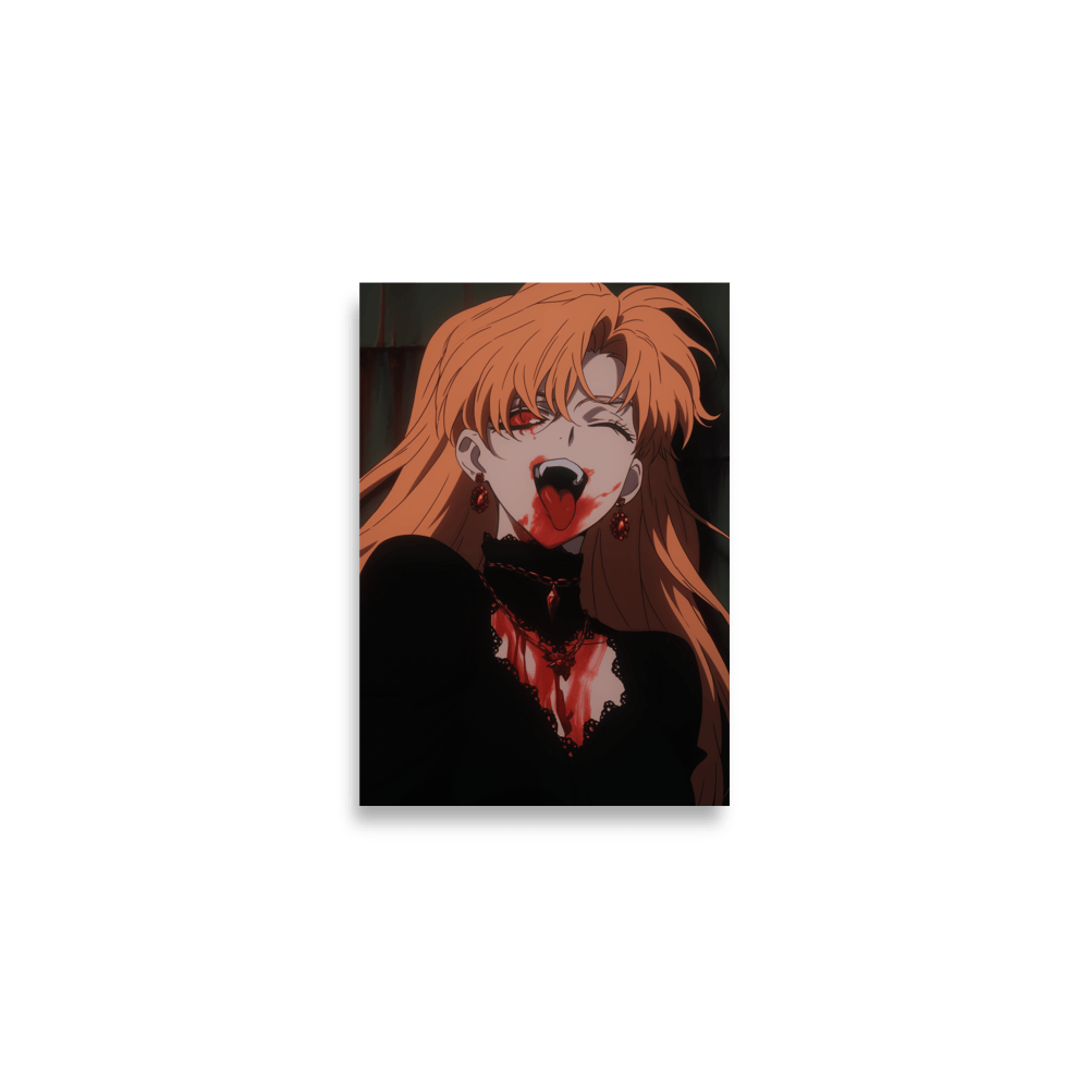 Valentina Vampire Lady Vertical - Poster - Brunirax Shop