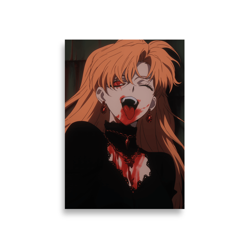 Valentina Vampire Lady Vertical - Poster - Brunirax Shop