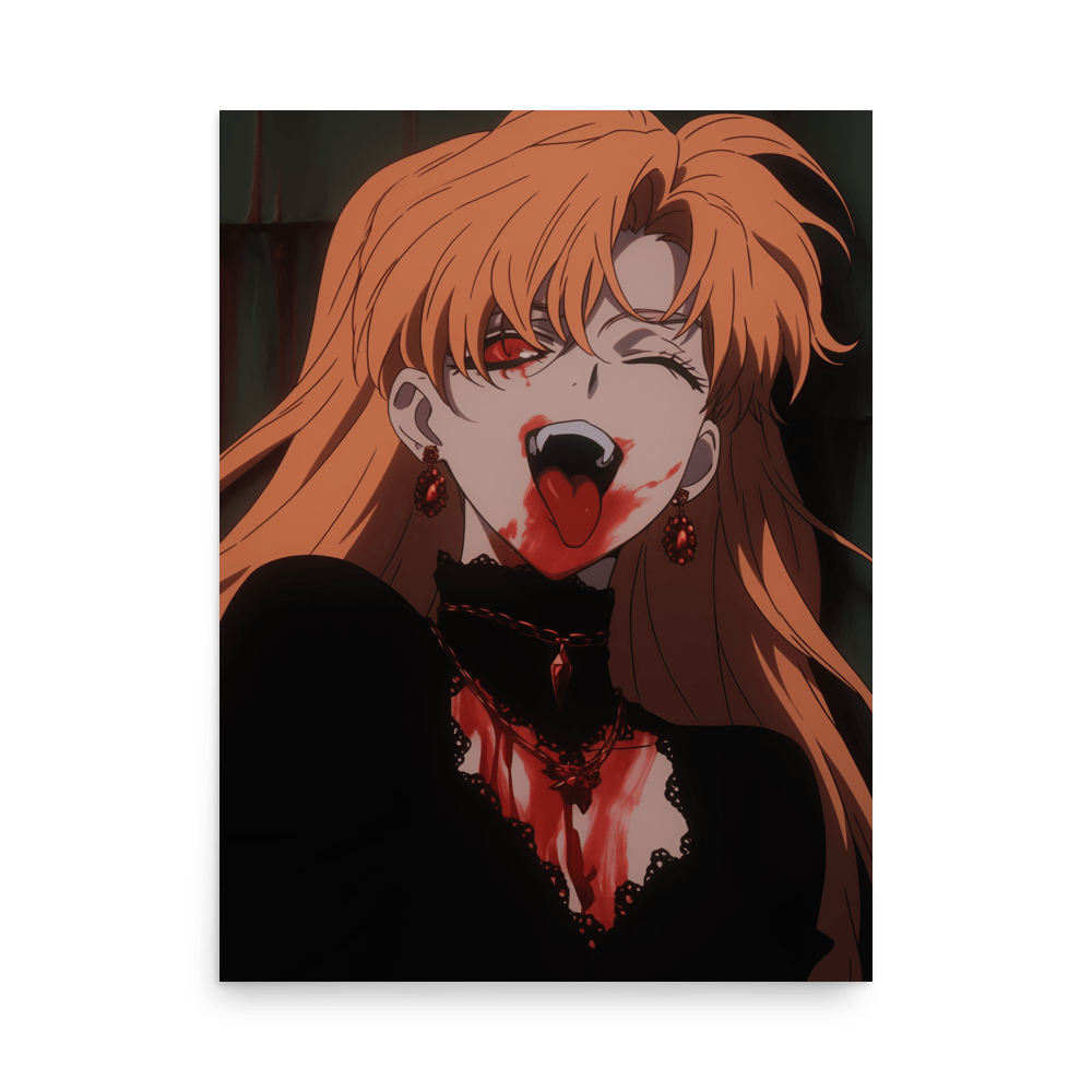 Valentina Vampire Lady Vertical - Poster - Brunirax Shop