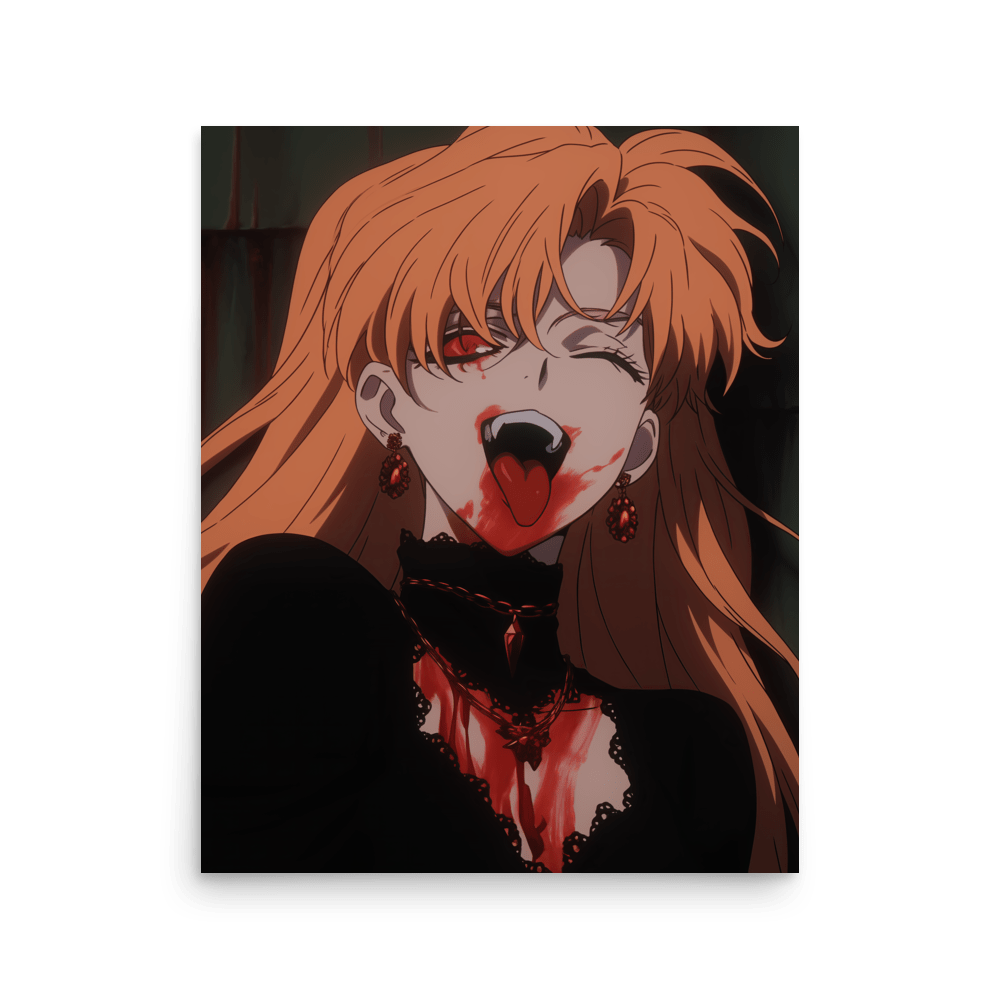 Valentina Vampire Lady Vertical - Poster - Brunirax Shop