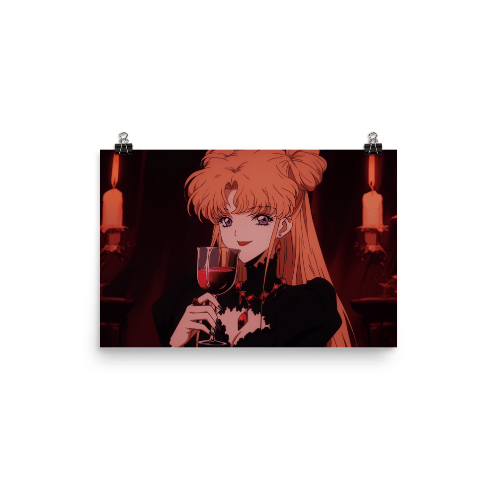 Valentina Vampire Lady Wine Version - Poster - Brunirax Shop