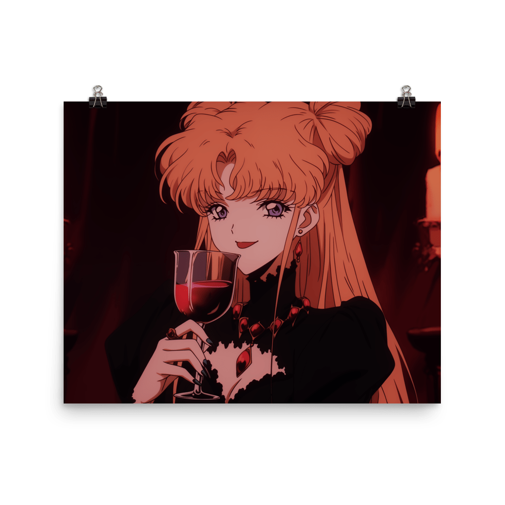 Valentina Vampire Lady Wine Version - Poster - Brunirax Shop