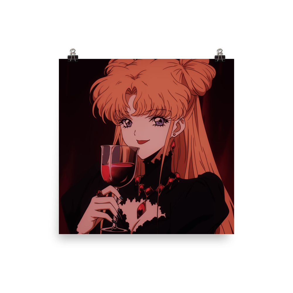 Valentina Vampire Lady Wine Version - Poster - Brunirax Shop