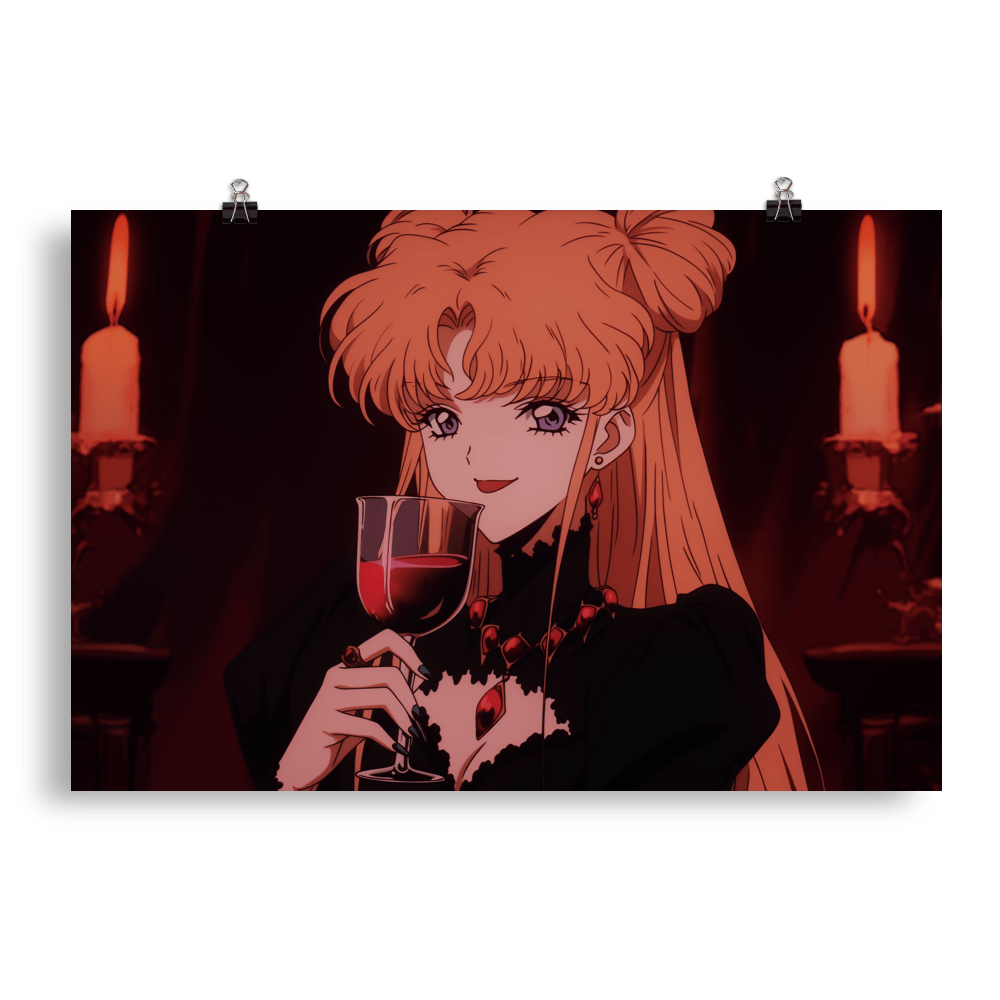 Valentina Vampire Lady Wine Version - Poster - Brunirax Shop