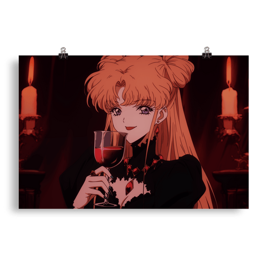 Valentina Vampire Lady Wine Version - Poster - Brunirax Shop