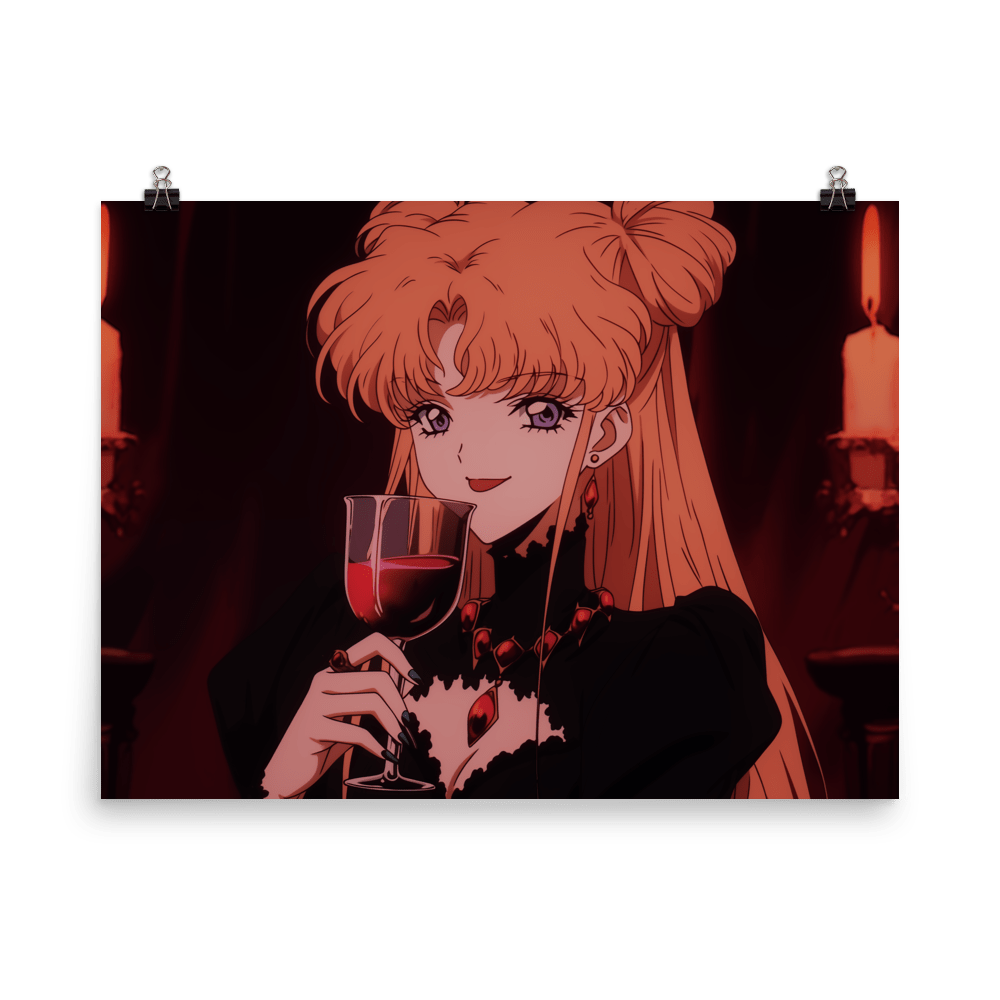 Valentina Vampire Lady Wine Version - Poster - Brunirax Shop