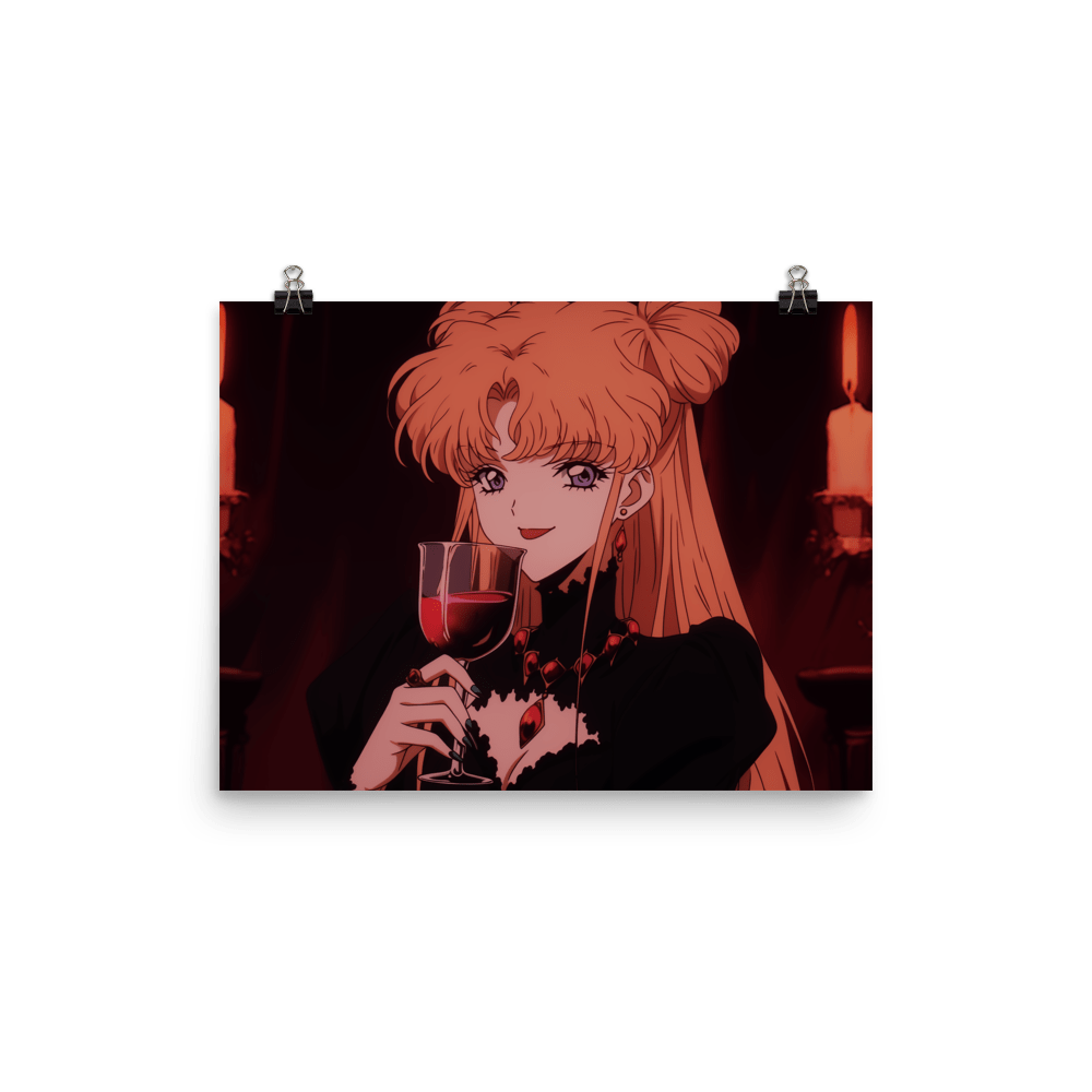 Valentina Vampire Lady Wine Version - Poster - Brunirax Shop