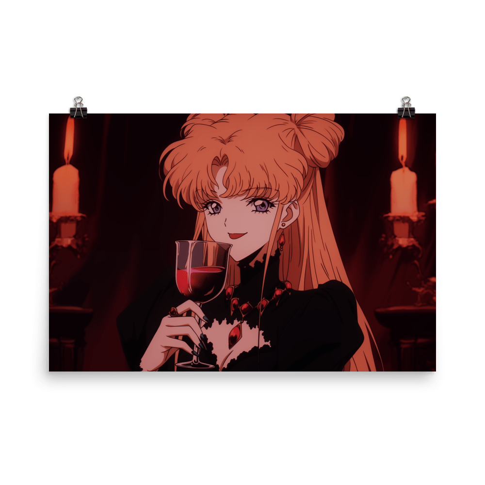 Valentina Vampire Lady Wine Version - Poster - Brunirax Shop