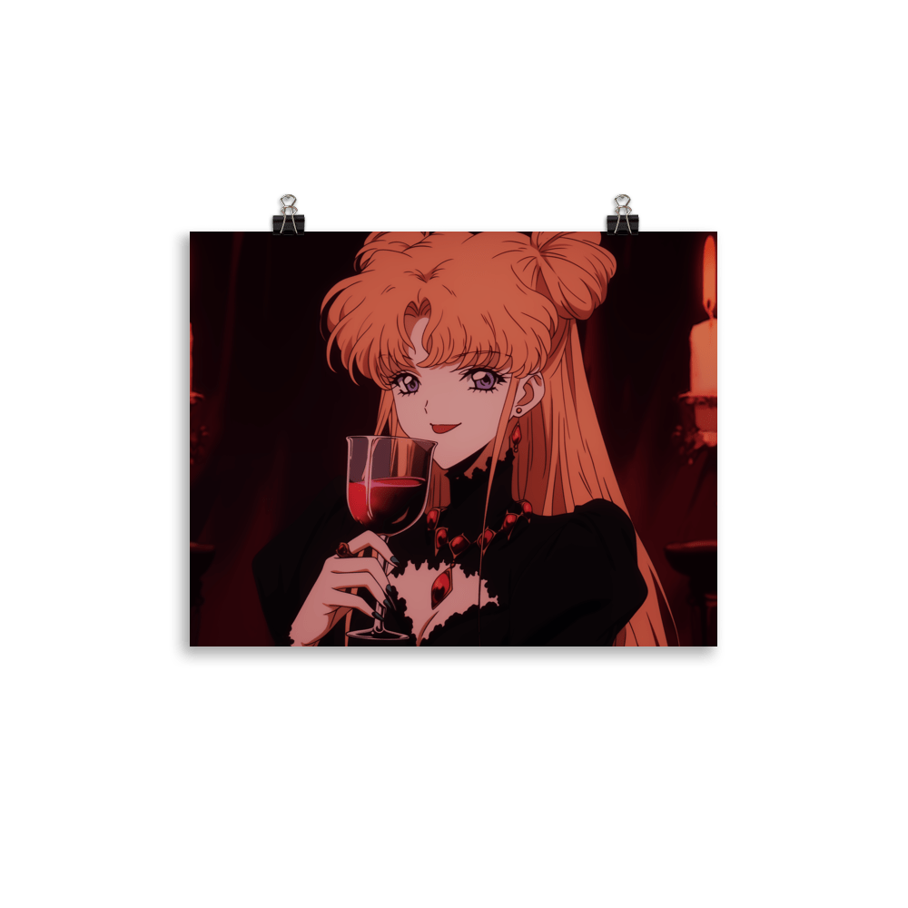 Valentina Vampire Lady Wine Version - Poster - Brunirax Shop