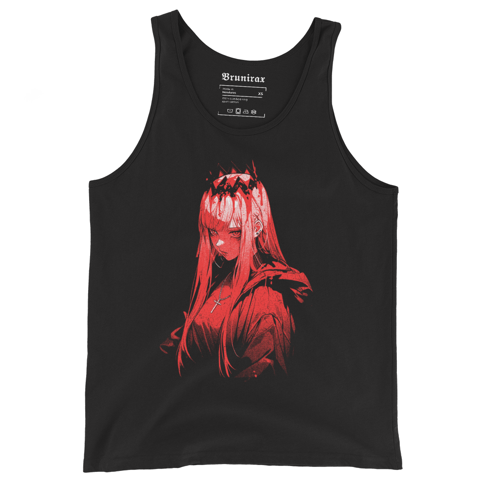 Vampire Pink Lady Crown - Tank Top - Brunirax Shop