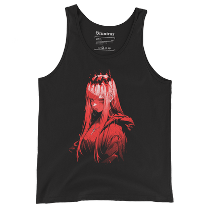 Vampire Pink Lady Crown - Tank Top - Brunirax Shop