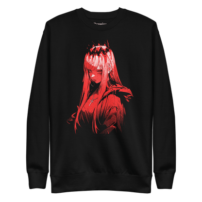 Vampire Pink Lady Crown - Unisex Sweatshirt - Brunirax Shop