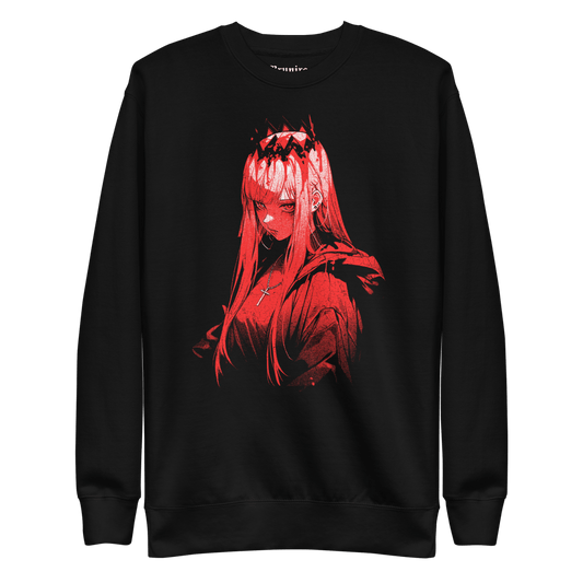 Vampire Pink Lady Crown - Unisex Sweatshirt - Brunirax Shop