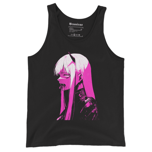 Vampire Pink Lady - Tank Top - Brunirax Shop