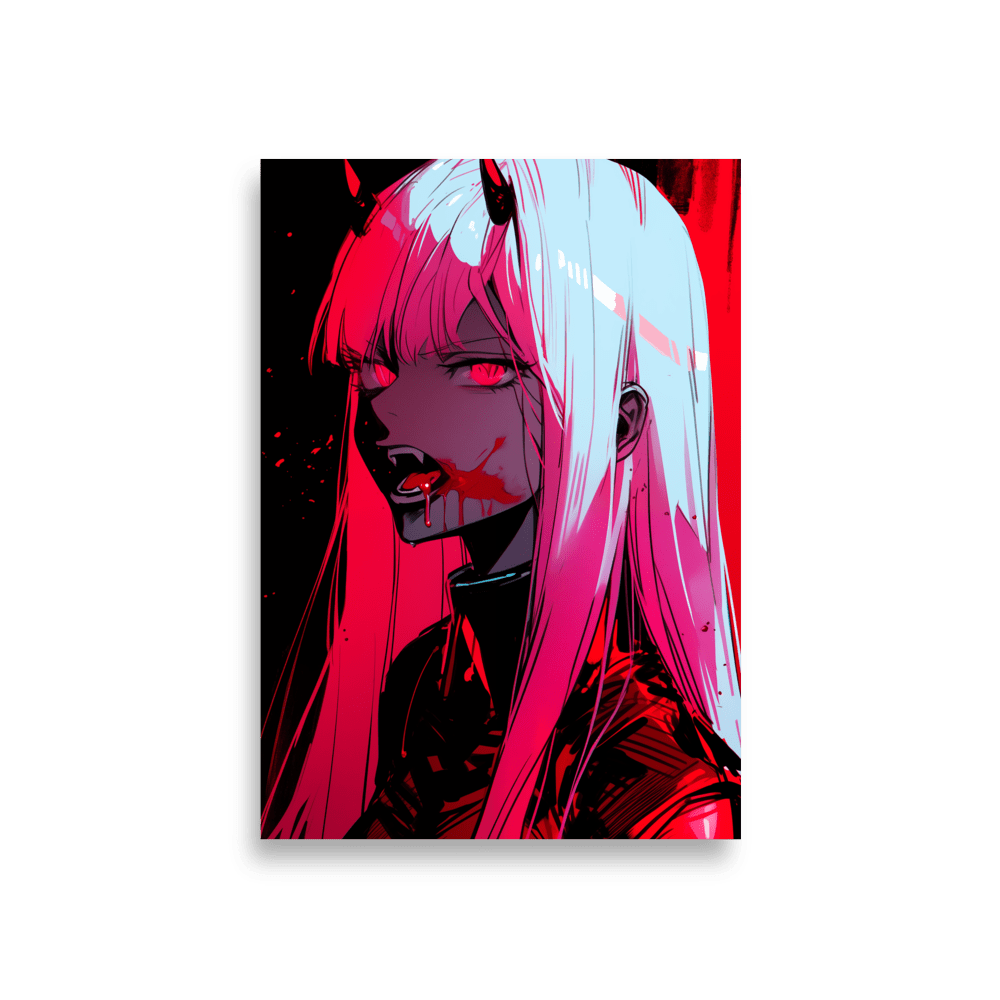 Vampire Pink Lady Vertical - Poster - Brunirax Shop