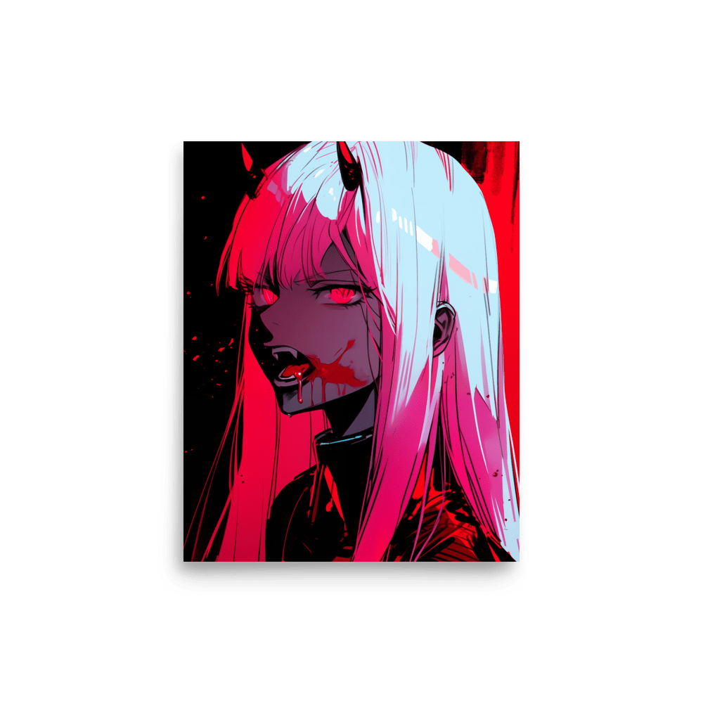 Vampire Pink Lady Vertical - Poster - Brunirax Shop