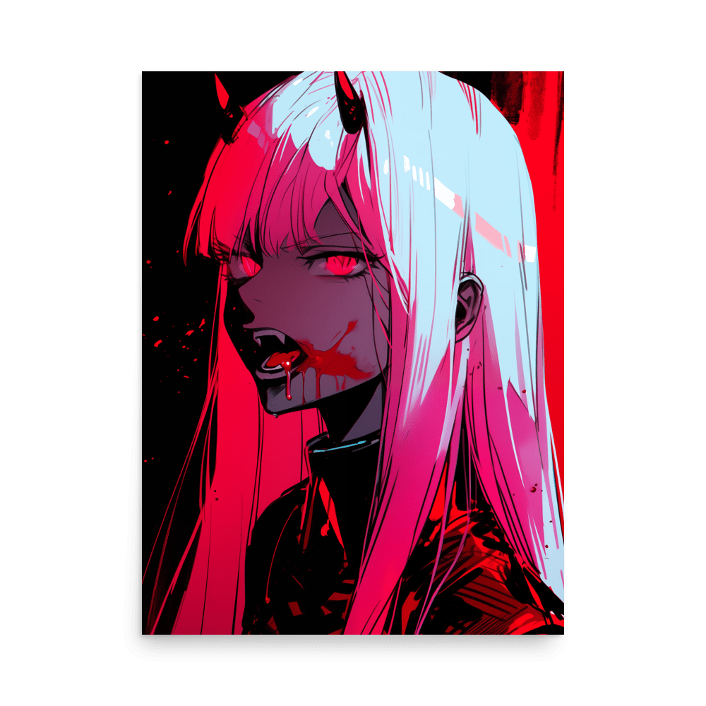 Vampire Pink Lady Vertical - Poster - Brunirax Shop