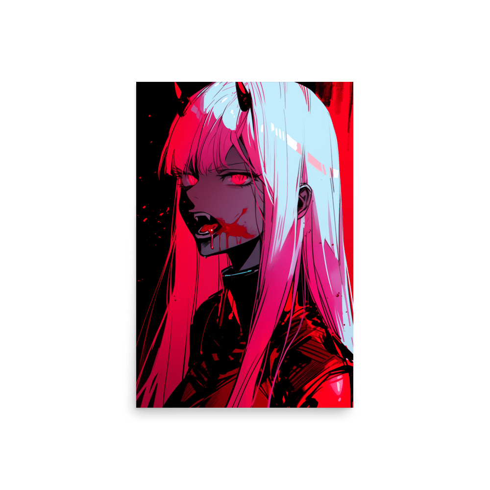 Vampire Pink Lady Vertical - Poster - Brunirax Shop