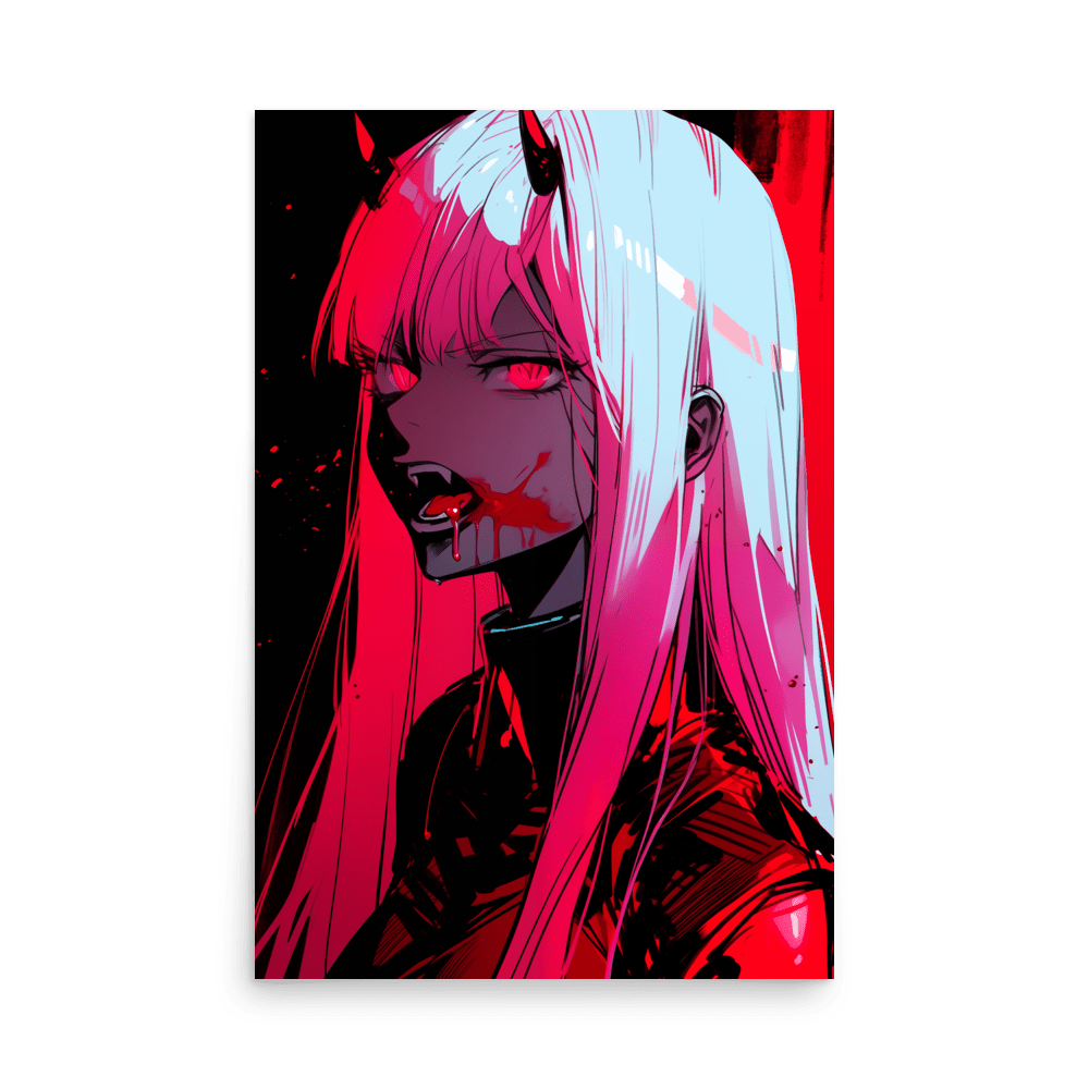 Vampire Pink Lady Vertical - Poster - Brunirax Shop