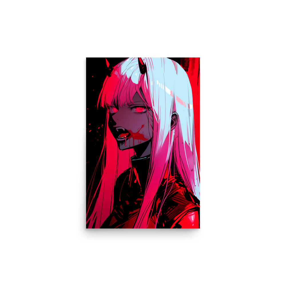 Vampire Pink Lady Vertical - Poster - Brunirax Shop