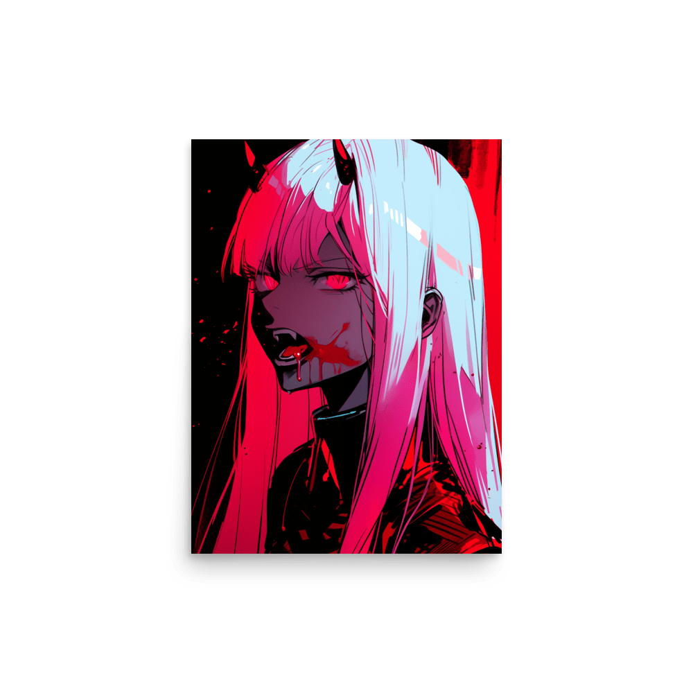 Vampire Pink Lady Vertical - Poster - Brunirax Shop