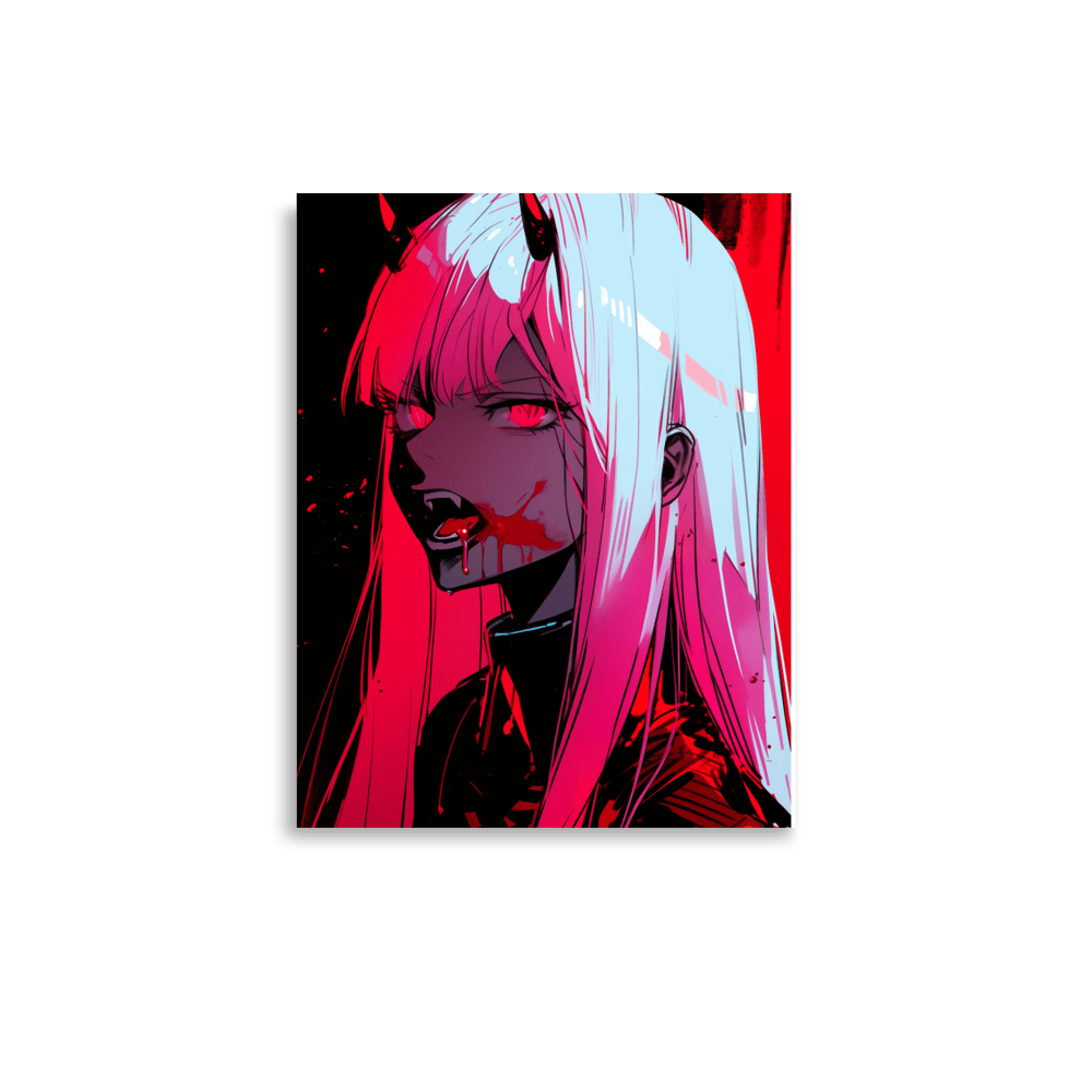 Vampire Pink Lady Vertical - Poster - Brunirax Shop