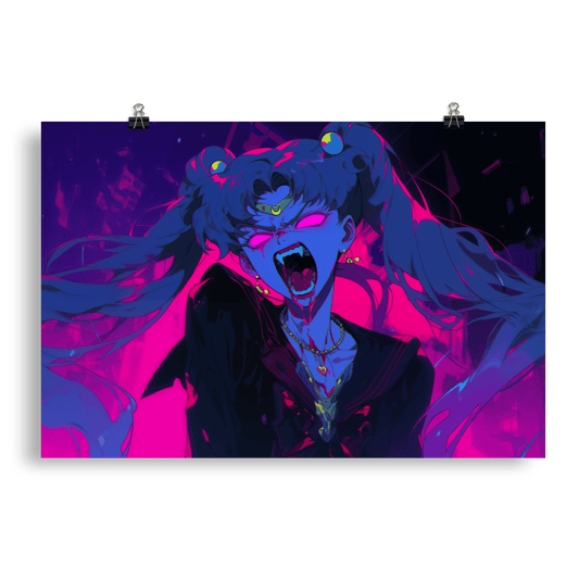 Vampire Schoolgirl - Poster - Brunirax Shop