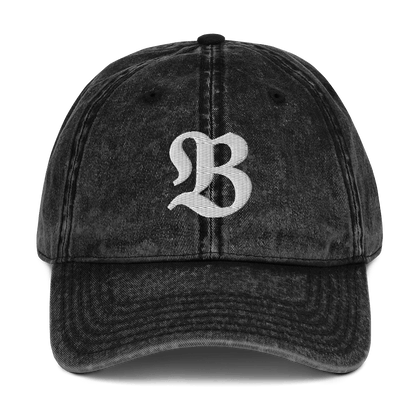 Vintage Cotton Twill Cap - B - Brunirax Shop