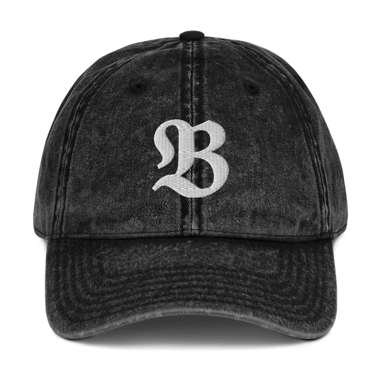 Vintage Cotton Twill Cap - B - Brunirax Shop