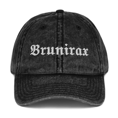 Vintage Cotton Twill Cap - Brunirax - Brunirax Shop